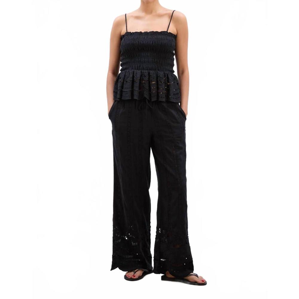 NEW DAMSON MADDER martina camisole in black - Picture 3 of 4